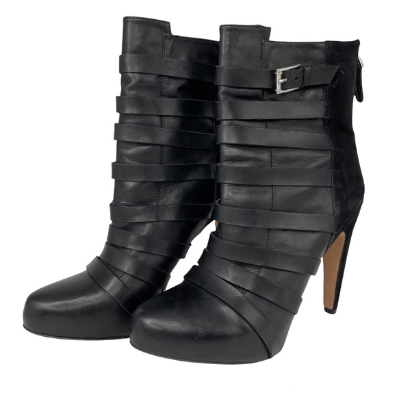 Sam Edelman Shoes - Sam Edelman Kendrix Black Heeled Boots Women’s 10